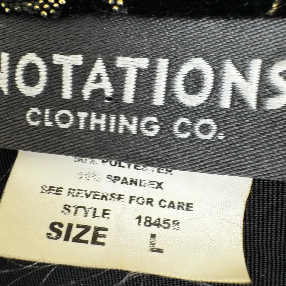 Notations Vintage All Over Beaded Velvet Floral Printed Top Blouse Size Large - Picture 6 of 9